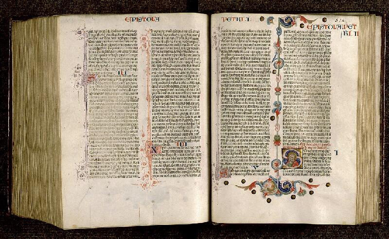 Paris, Bibl. Sainte-Geneviève, ms. 1177, f. 573v-574