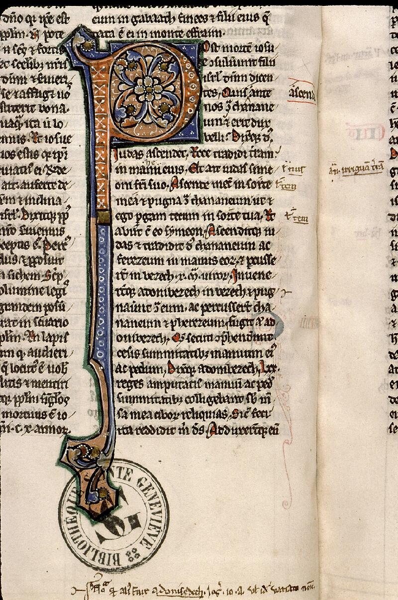 Paris, Bibl. Sainte-Geneviève, ms. 1179, f. 101v