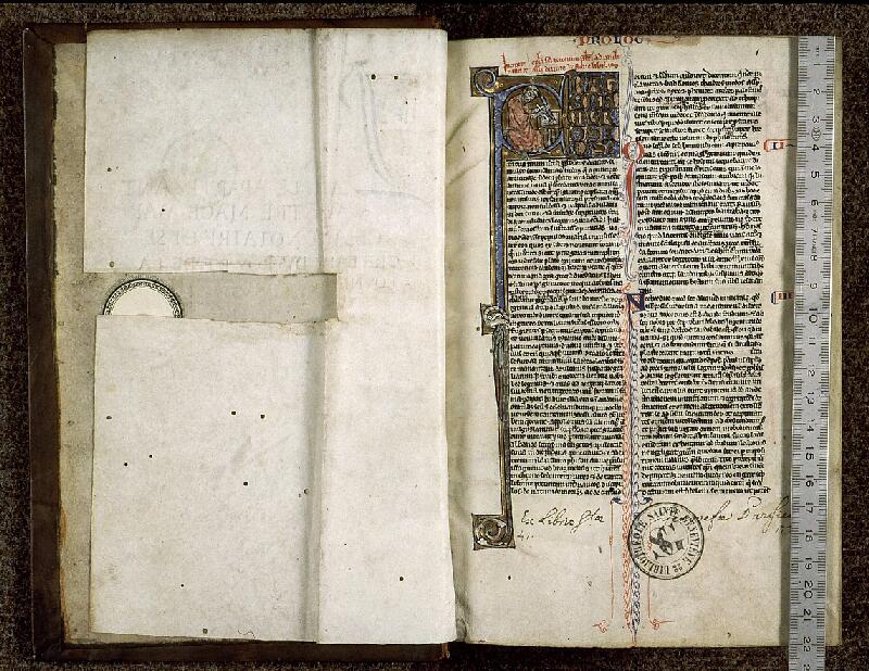 Paris, Bibl. Sainte-Geneviève, ms. 1180, f. 001 - vue 1