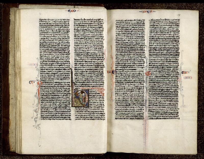Paris, Bibl. Sainte-Geneviève, ms. 1180, f. 018v-019