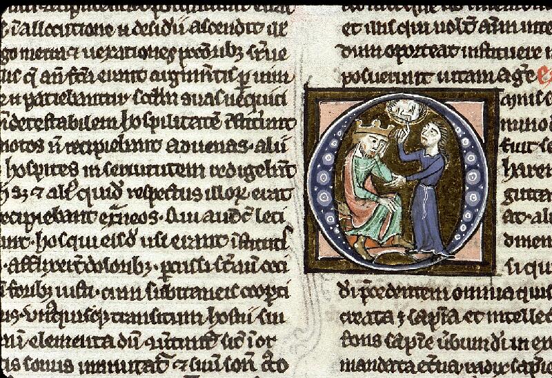 Paris, Bibl. Sainte-Geneviève, ms. 1180, f. 198