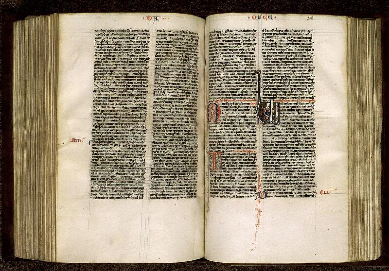 Paris, Bibl. Sainte-Geneviève, ms. 1180, f. 267v-268