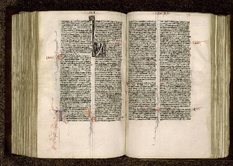 Paris, Bibl. Sainte-Geneviève, ms. 1180, f. 274v-275