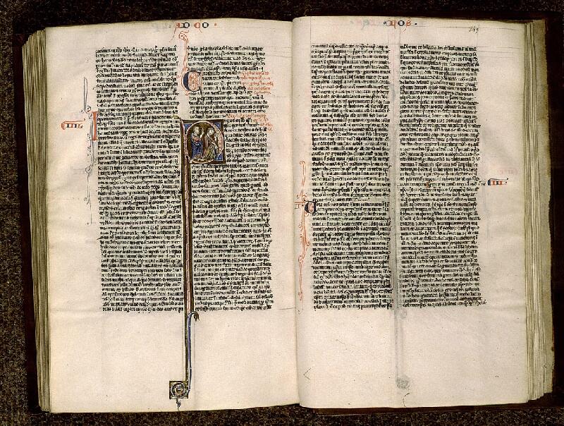 Paris, Bibl. Sainte-Geneviève, ms. 1180, f. 348v-349