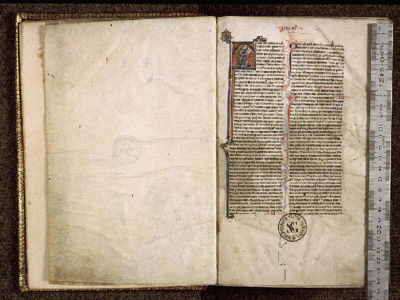 Paris, Bibl. Sainte-Geneviève, ms. 1181, f. 001 - vue 1
