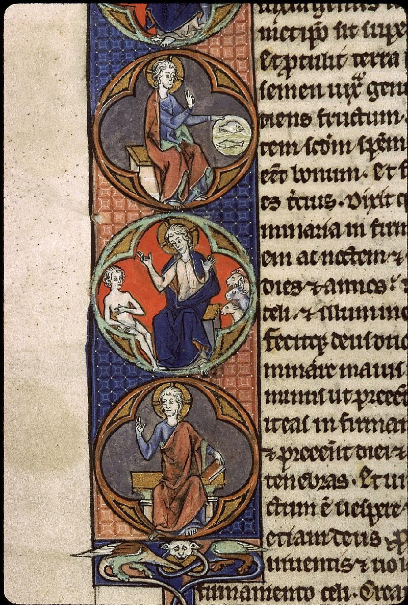 Paris, Bibl. Sainte-Geneviève, ms. 1181, f. 003v - vue 3