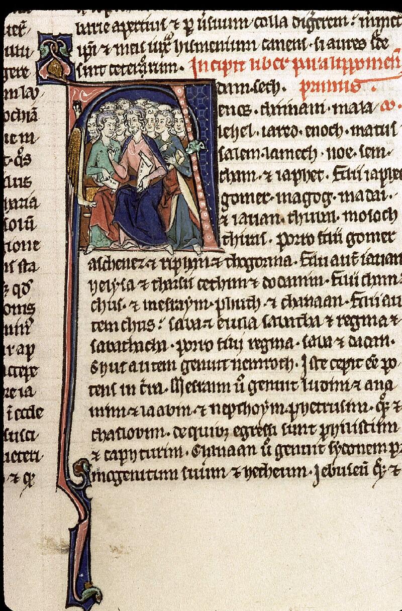 Paris, Bibl. Sainte-Geneviève, ms. 1181, f. 121 - vue 2