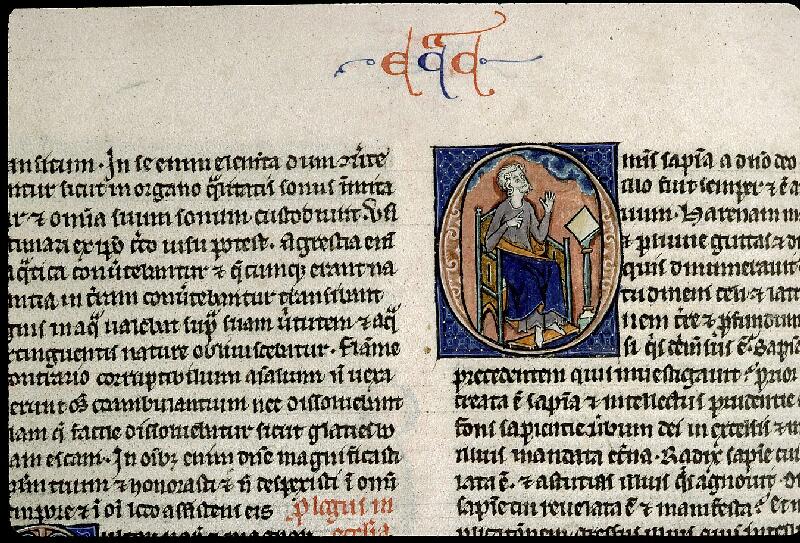 Paris, Bibl. Sainte-Geneviève, ms. 1181, f. 215v - vue 2