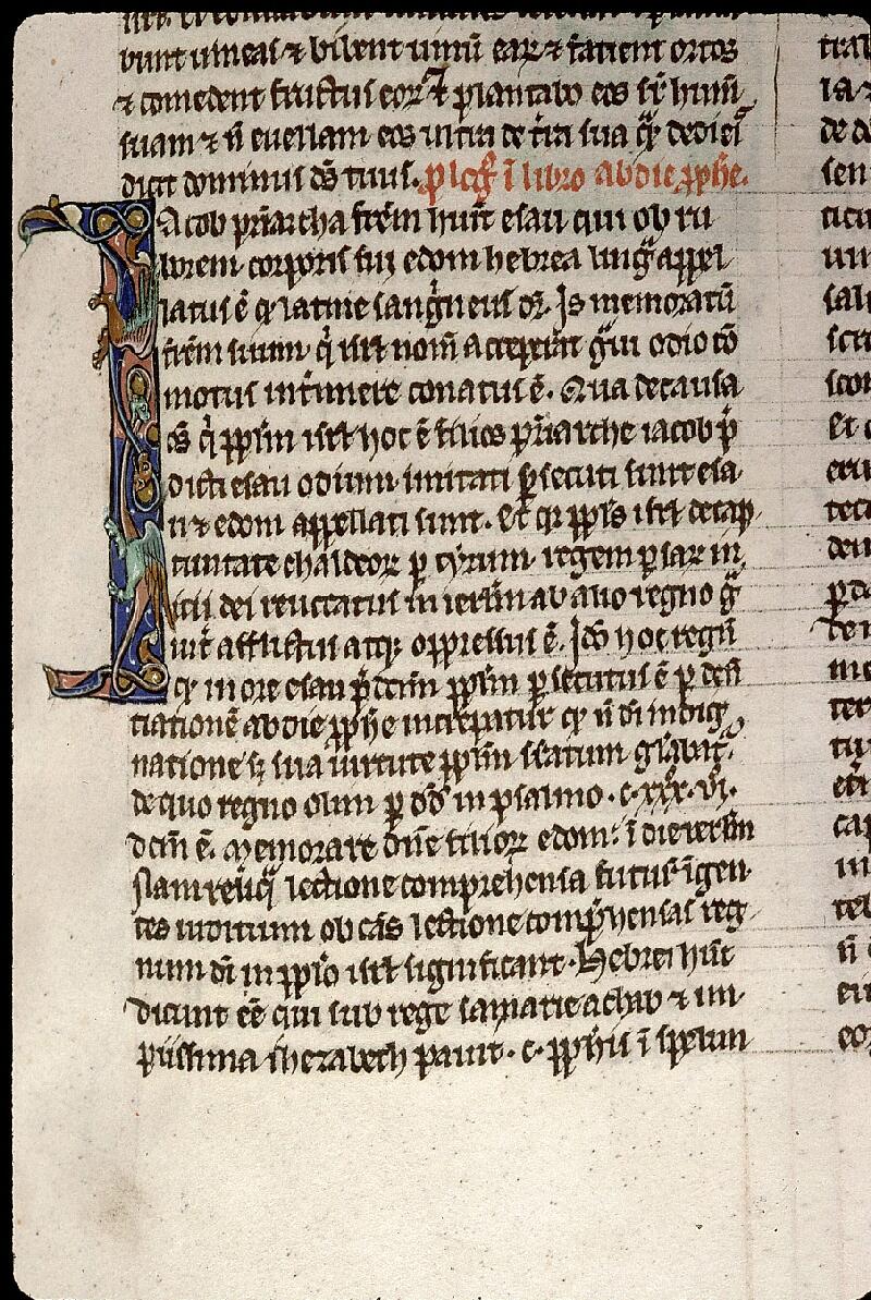 Paris, Bibl. Sainte-Geneviève, ms. 1181, f. 299 - vue 1