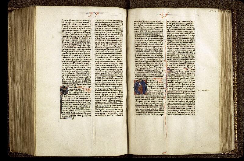 Paris, Bibl. Sainte-Geneviève, ms. 1181, f. 302v-303