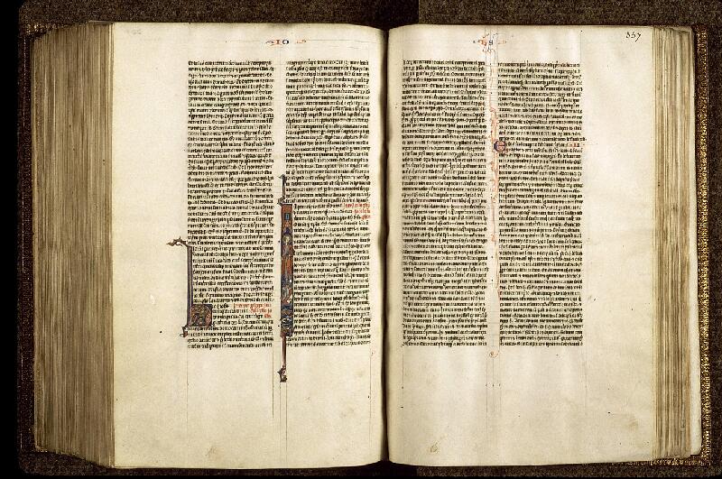 Paris, Bibl. Sainte-Geneviève, ms. 1181, f. 356v-357