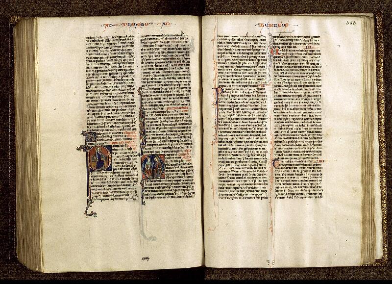 Paris, Bibl. Sainte-Geneviève, ms. 1181, f. 384v-385