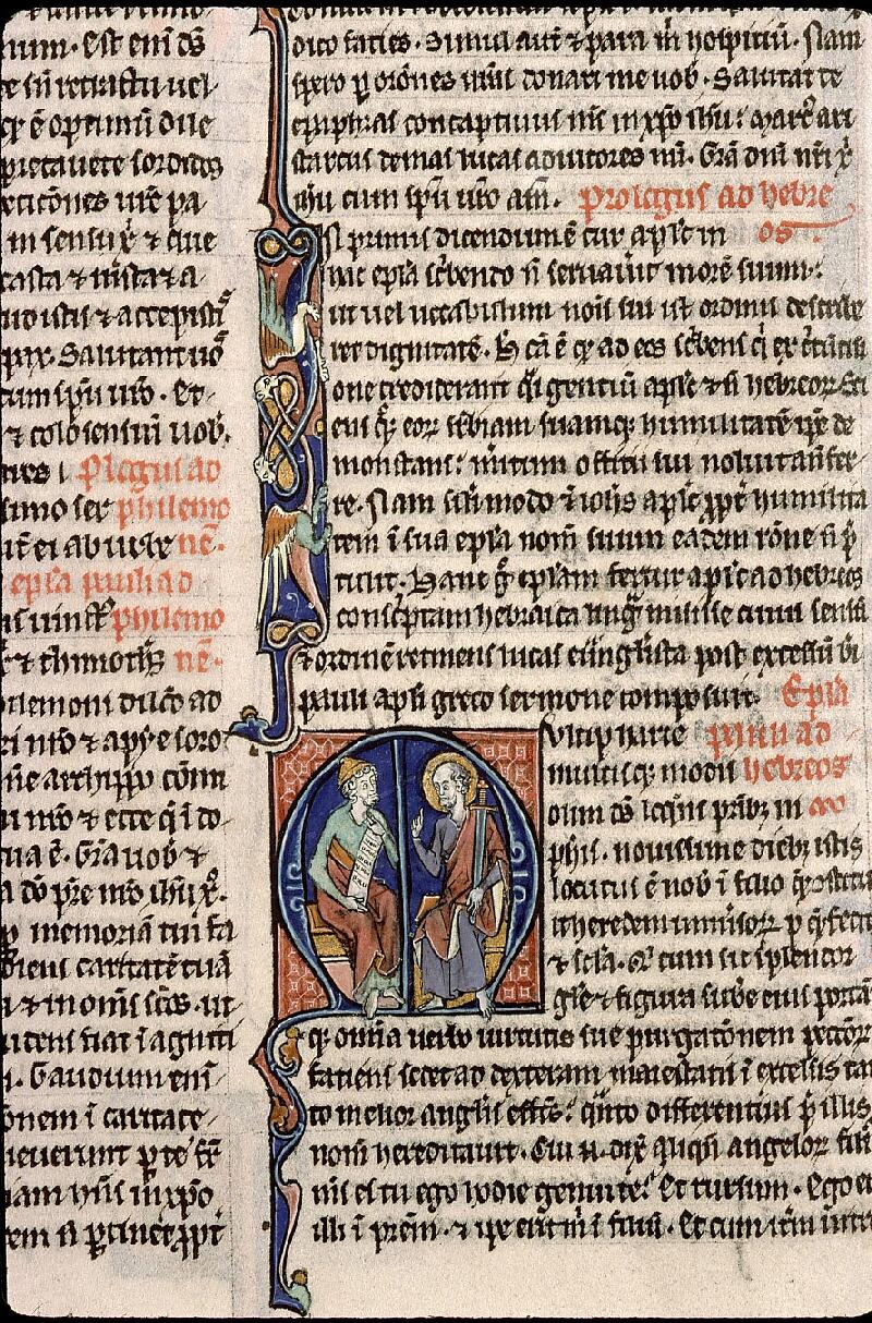 Paris, Bibl. Sainte-Geneviève, ms. 1181, f. 384v - vue 2