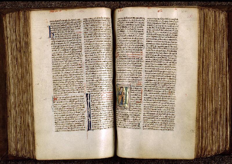 Paris, Bibl. Sainte-Geneviève, ms. 1182, f. 186v-187