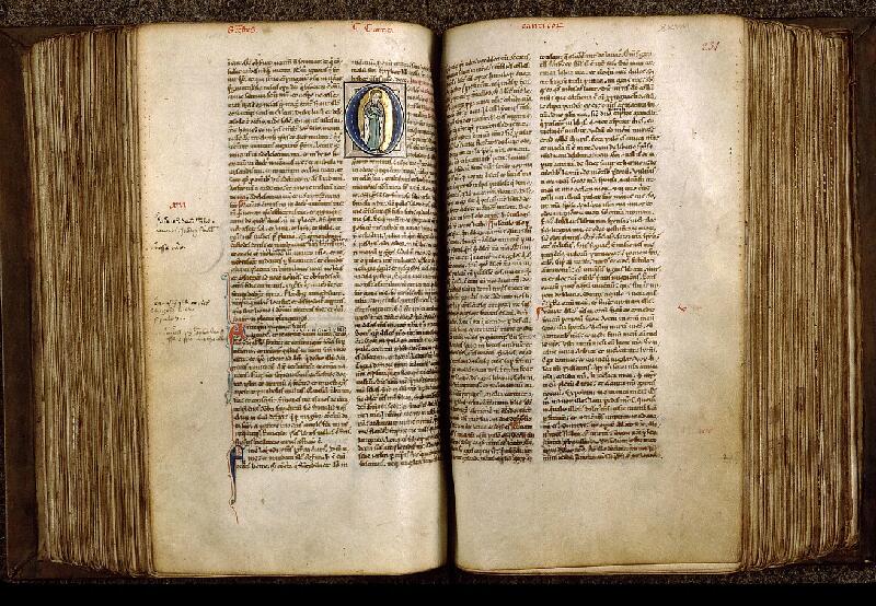 Paris, Bibl. Sainte-Geneviève, ms. 1182, f. 230v-231