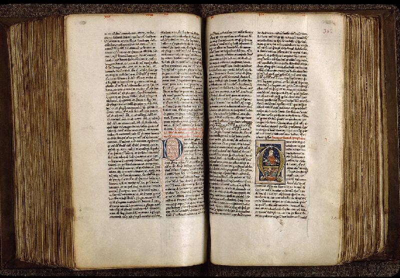 Paris, Bibl. Sainte-Geneviève, ms. 1182, f. 305v-306
