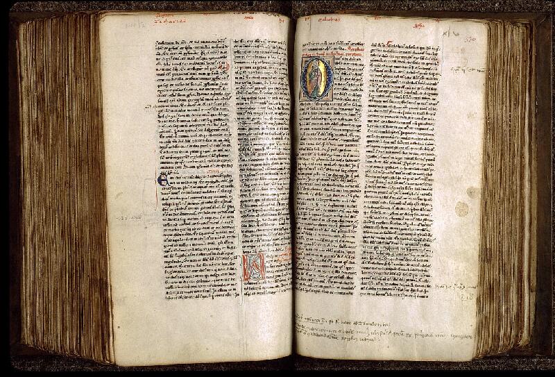 Paris, Bibl. Sainte-Geneviève, ms. 1182, f. 329v-330