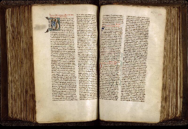 Paris, Bibl. Sainte-Geneviève, ms. 1182, f. 331v-332