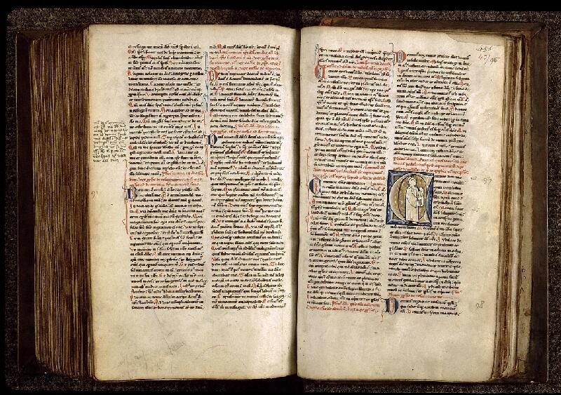 Paris, Bibl. Sainte-Geneviève, ms. 1182, f. 436v-437