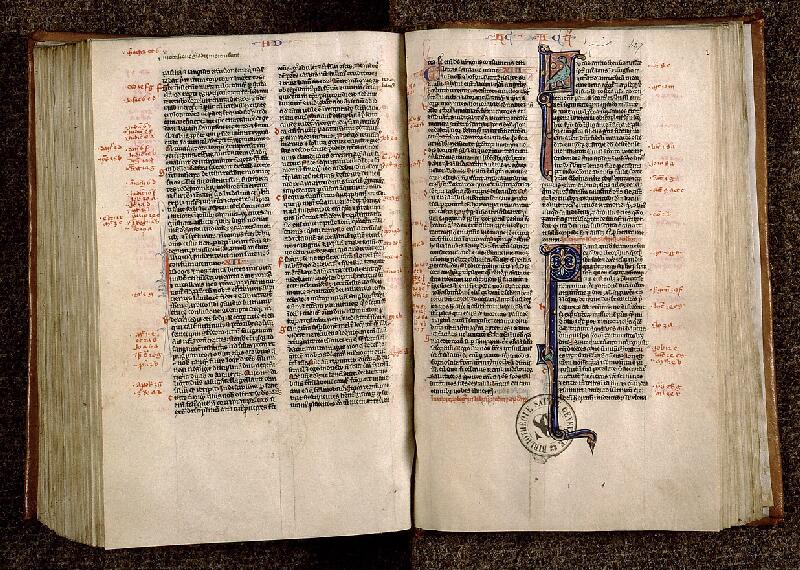 Paris, Bibl. Sainte-Geneviève, ms. 1184, f. 456v-457
