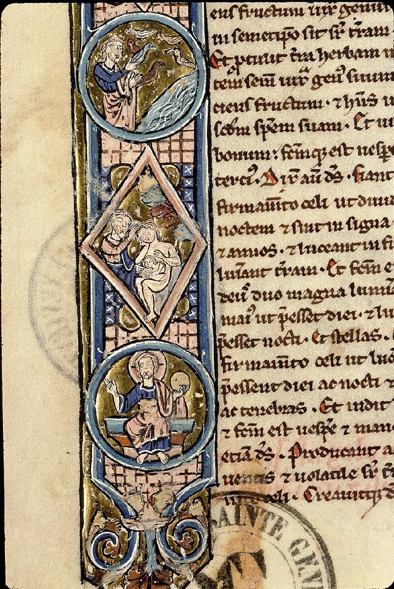 Paris, Bibl. Sainte-Geneviève, ms. 1185, f. 006v - vue 4