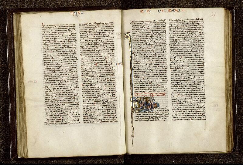 Paris, Bibl. Sainte-Geneviève, ms. 1185, f. 042v-043