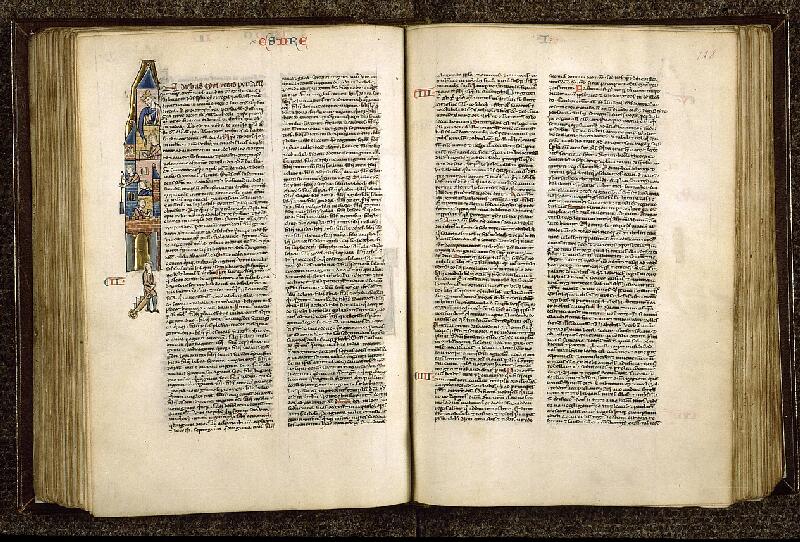Paris, Bibl. Sainte-Geneviève, ms. 1185, f. 127v-128