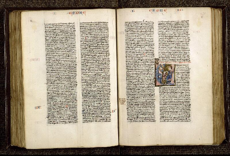 Paris, Bibl. Sainte-Geneviève, ms. 1185, f. 129v-130
