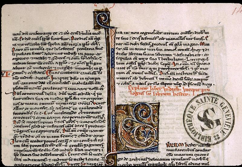 Paris, Bibl. Sainte-Geneviève, ms. 1185, f. 141
