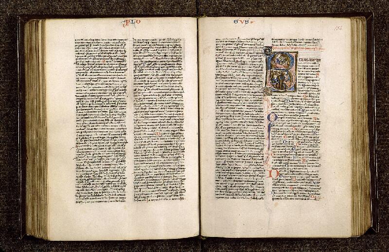 Paris, Bibl. Sainte-Geneviève, ms. 1185, f. 153v-154