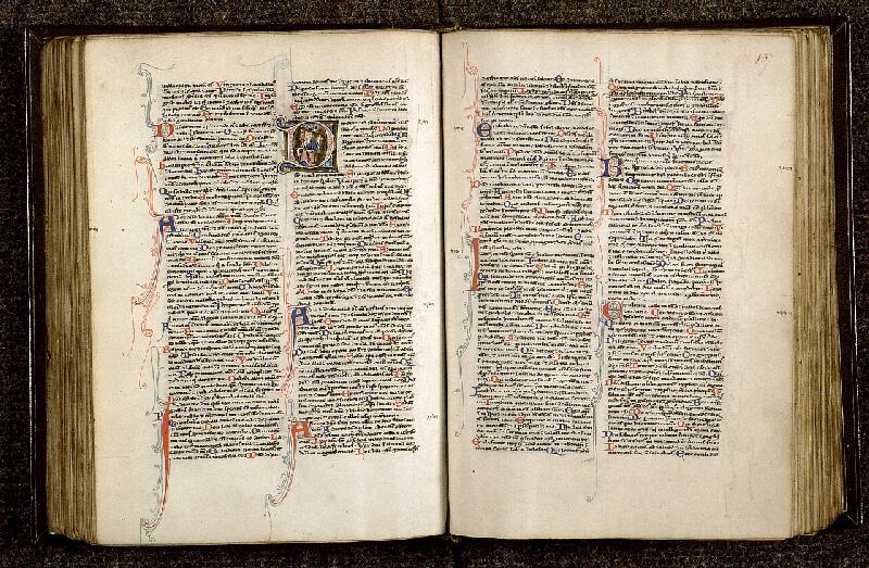 Paris, Bibl. Sainte-Geneviève, ms. 1185, f. 156v-157