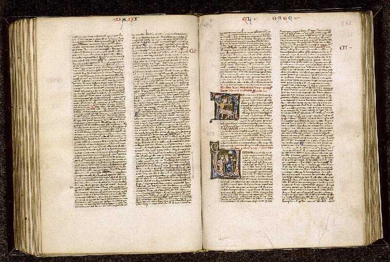 Paris, Bibl. Sainte-Geneviève, ms. 1185, f. 231v-232