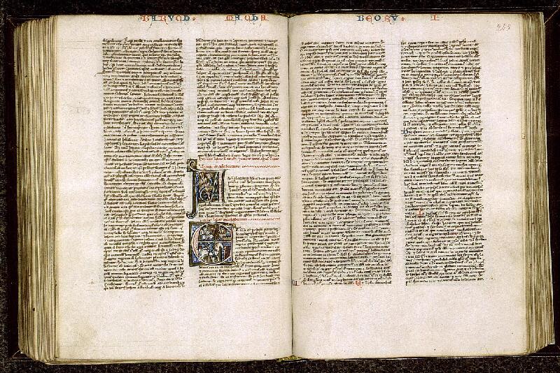 Paris, Bibl. Sainte-Geneviève, ms. 1185, f. 242v-243