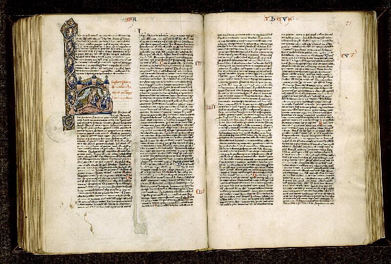 Paris, Bibl. Sainte-Geneviève, ms. 1185, f. 256v-257