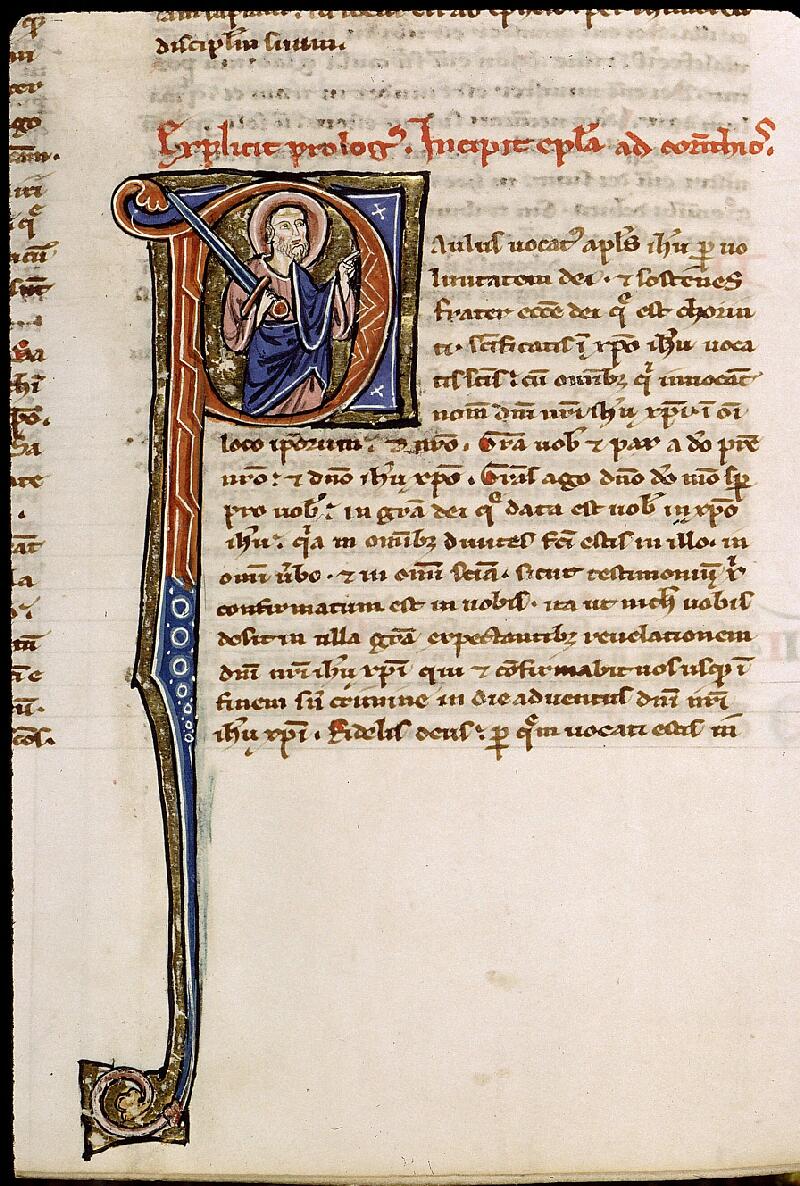 Paris, Bibl. Sainte-Geneviève, ms. 1185, f. 285v - vue 1