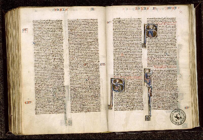 Paris, Bibl. Sainte-Geneviève, ms. 1185, f. 310v-311