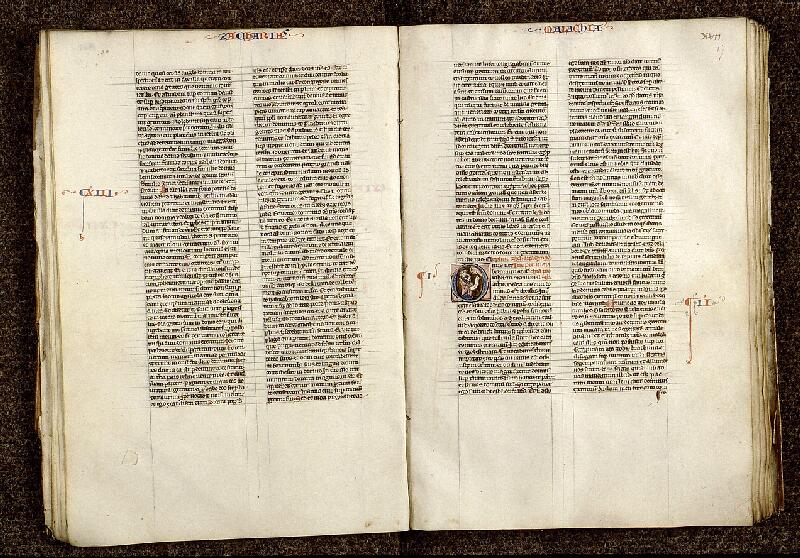 Paris, Bibl. Sainte-Geneviève, ms. 1187, f. 016v-017