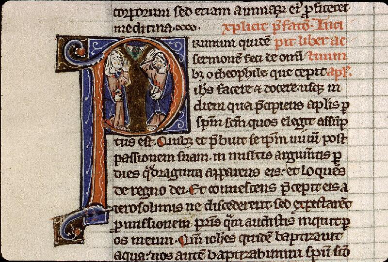 Paris, Bibl. Sainte-Geneviève, ms. 1187, f. 115v - vue 2