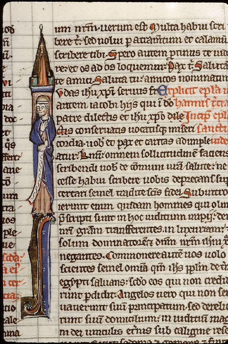 Paris, Bibl. Sainte-Geneviève, ms. 1187, f. 134 - vue 2