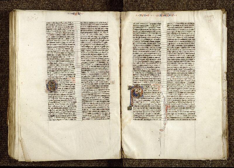 Paris, Bibl. Sainte-Geneviève, ms. 1187, f. 134v-135