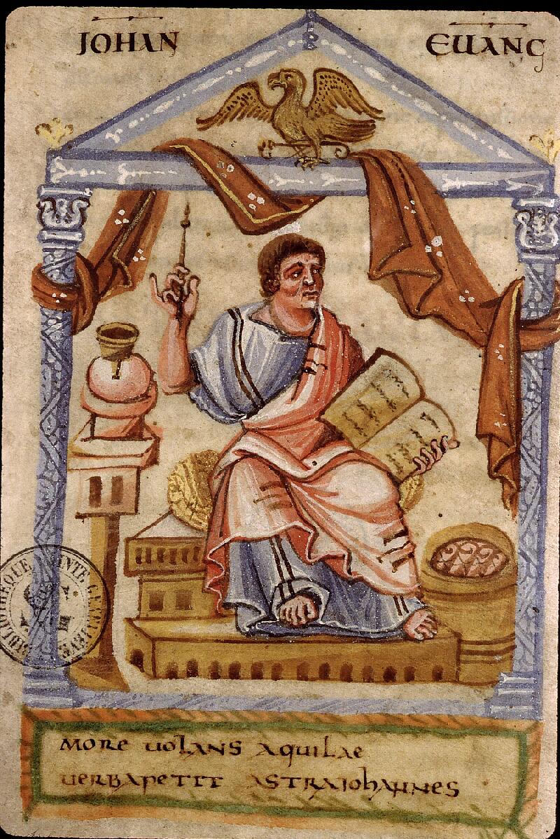 Paris, Bibl. Sainte-Geneviève, ms. 1190, f. 151v - vue 1