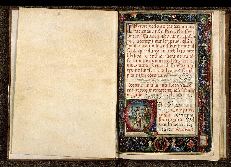 Paris, Bibl. Sainte-Geneviève, ms. 1254, f. 001 - vue 2
