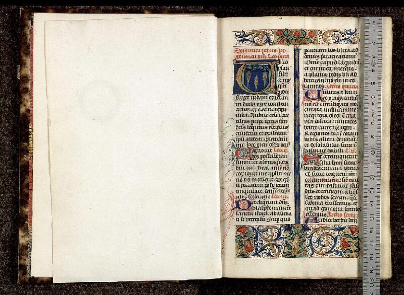 Paris, Bibl. Sainte-Geneviève, ms. 1264, f. 001 - vue 1