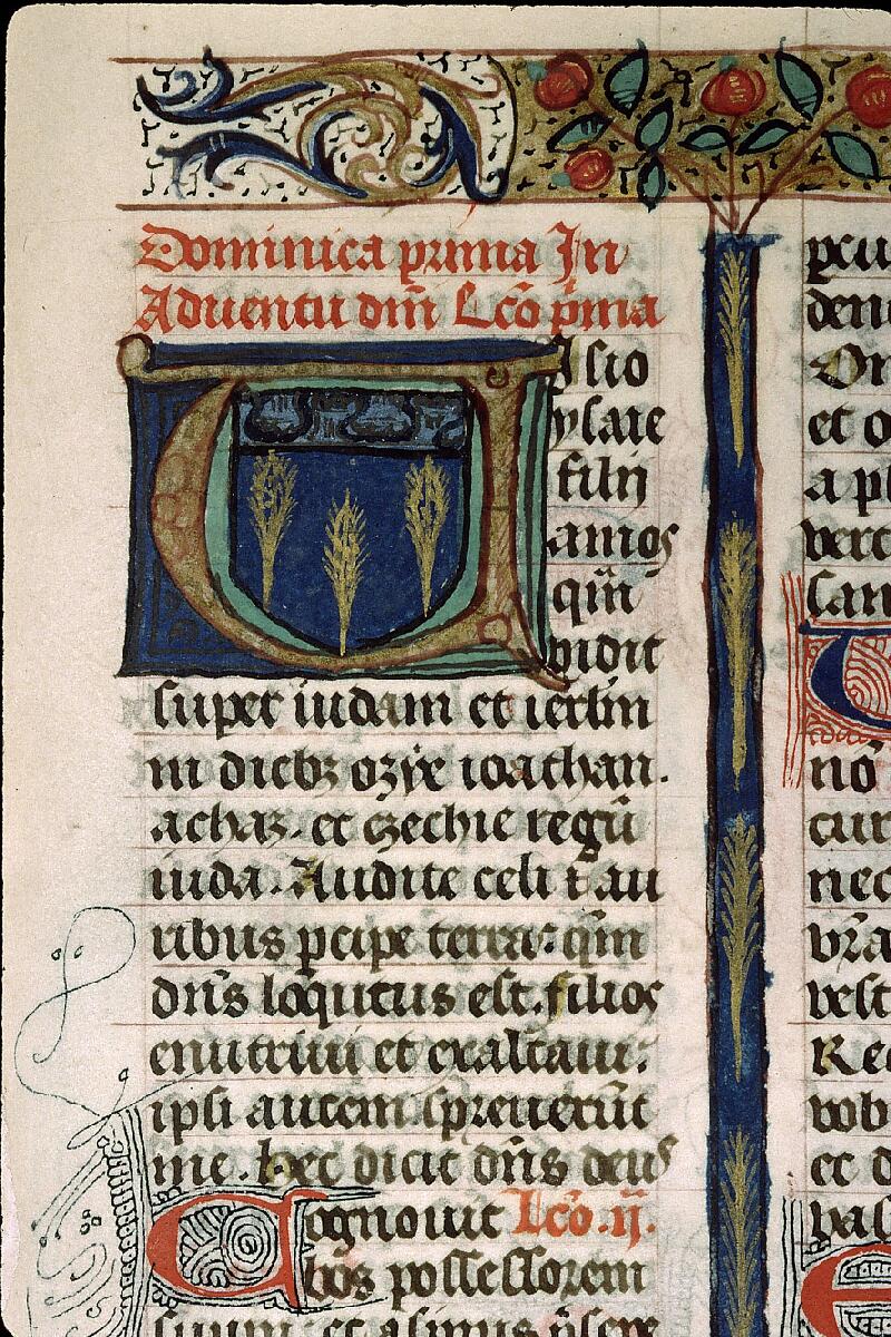 Paris, Bibl. Sainte-Geneviève, ms. 1264, f. 001 - vue 3