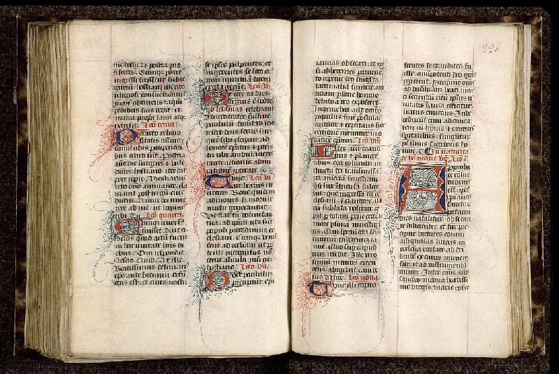 Paris, Bibl. Sainte-Geneviève, ms. 1264, f. 225v-226