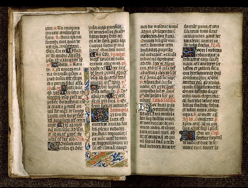 Paris, Bibl. Sainte-Geneviève, ms. 1265, f. 008v-009