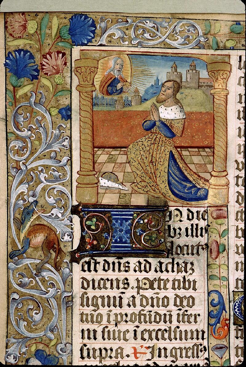 Paris, Bibl. Sainte-Geneviève, ms. 1265, f. 409v - vue 1