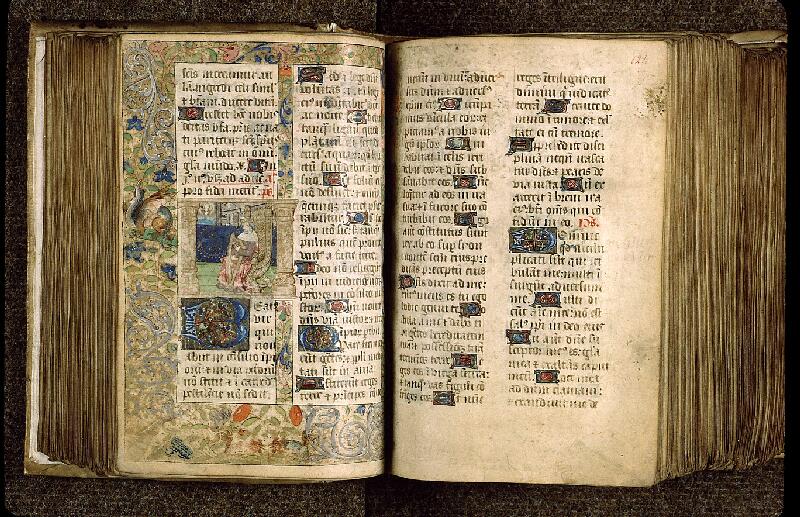 Paris, Bibl. Sainte-Geneviève, ms. 1266, f. 123v-124