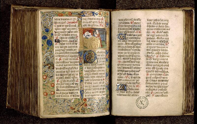 Paris, Bibl. Sainte-Geneviève, ms. 1266, f. 390v-391