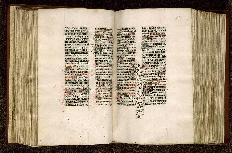 Paris, Bibl. Sainte-Geneviève, ms. 1267, f. 106v-107